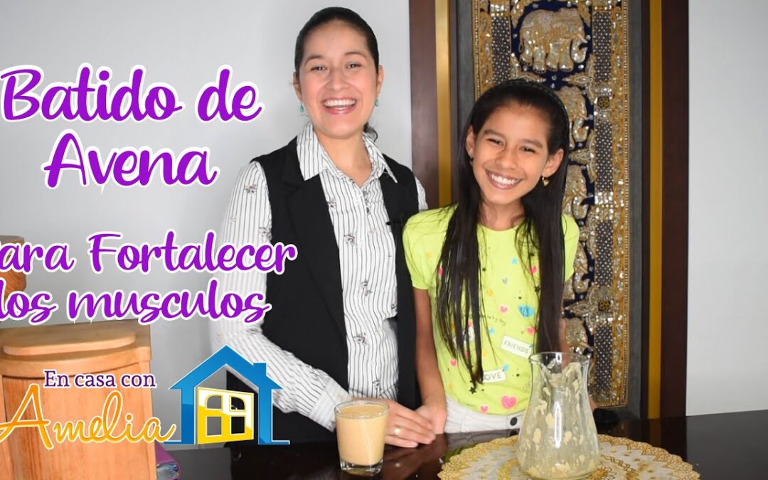 Bebida y Batido para fortalecer los músculos – Avena en pepa