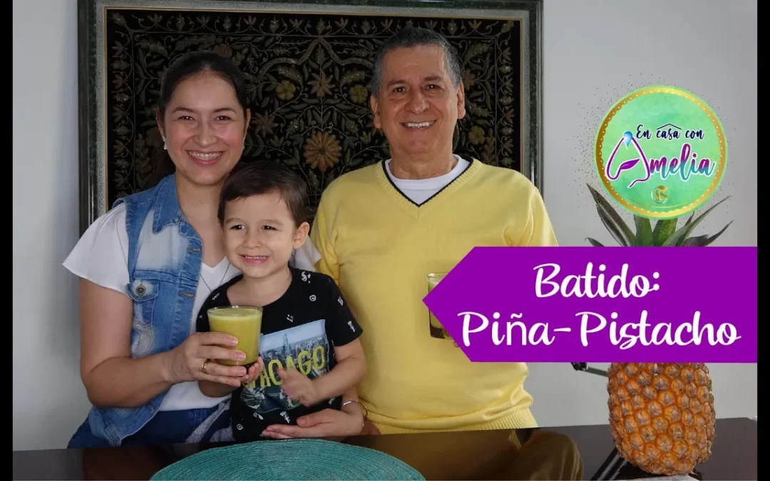 Jugo de Piña con Pistacho