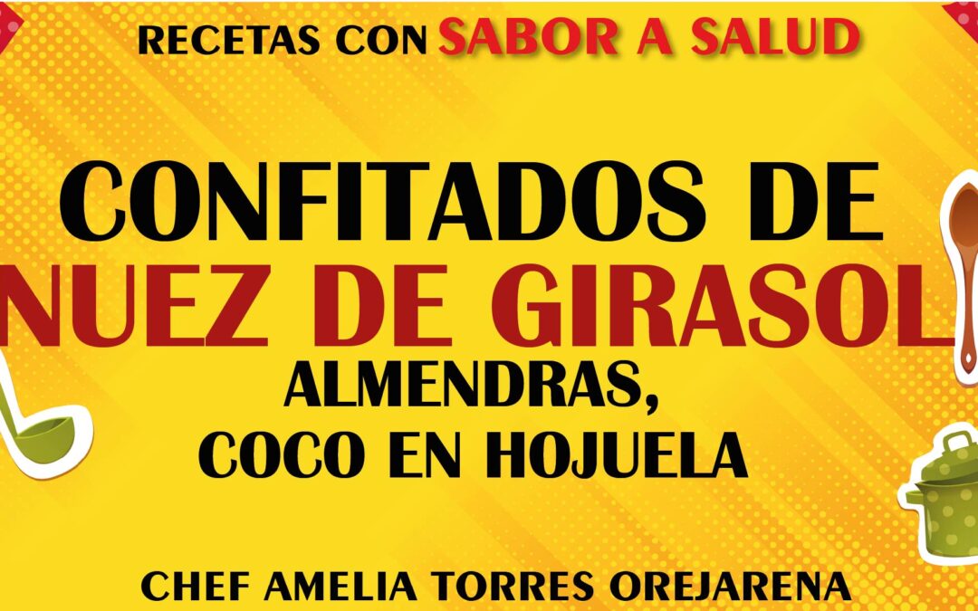 Confitados de_ Nuez de Girasol, Almendras, Coco en hojuela
