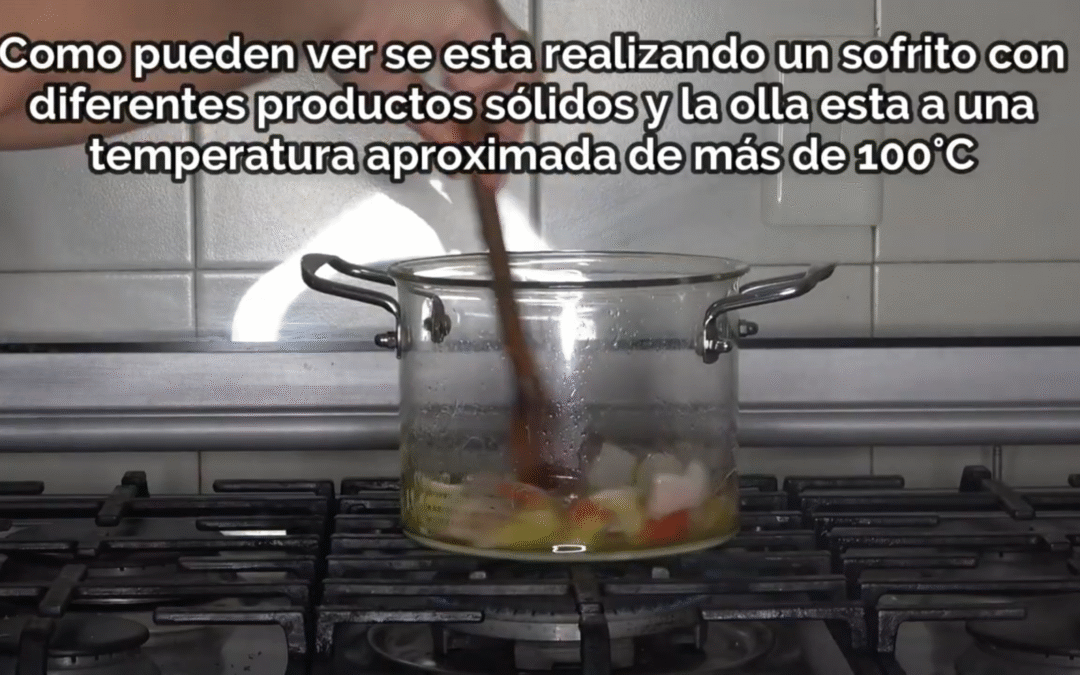 INCIDENTE CON LA OLLA DE VIDRIO EN EL VIDEO DE LA SOPA CREMOSA DE CHONTADURO