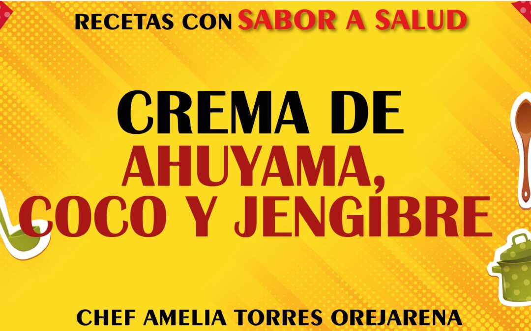 CREMA DE AHUYAMA – COCO Y JENGIBRE
