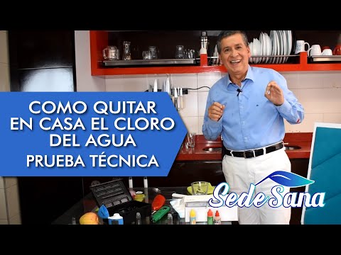 COMO QUITAR EN CASA EL CLORO DEL AGUA – PRUEBA TÉCNICA 