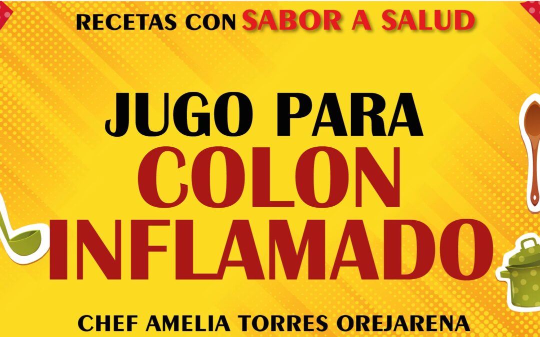 JUGO PARA COLON INFLAMADO, ESTREÑIDO
