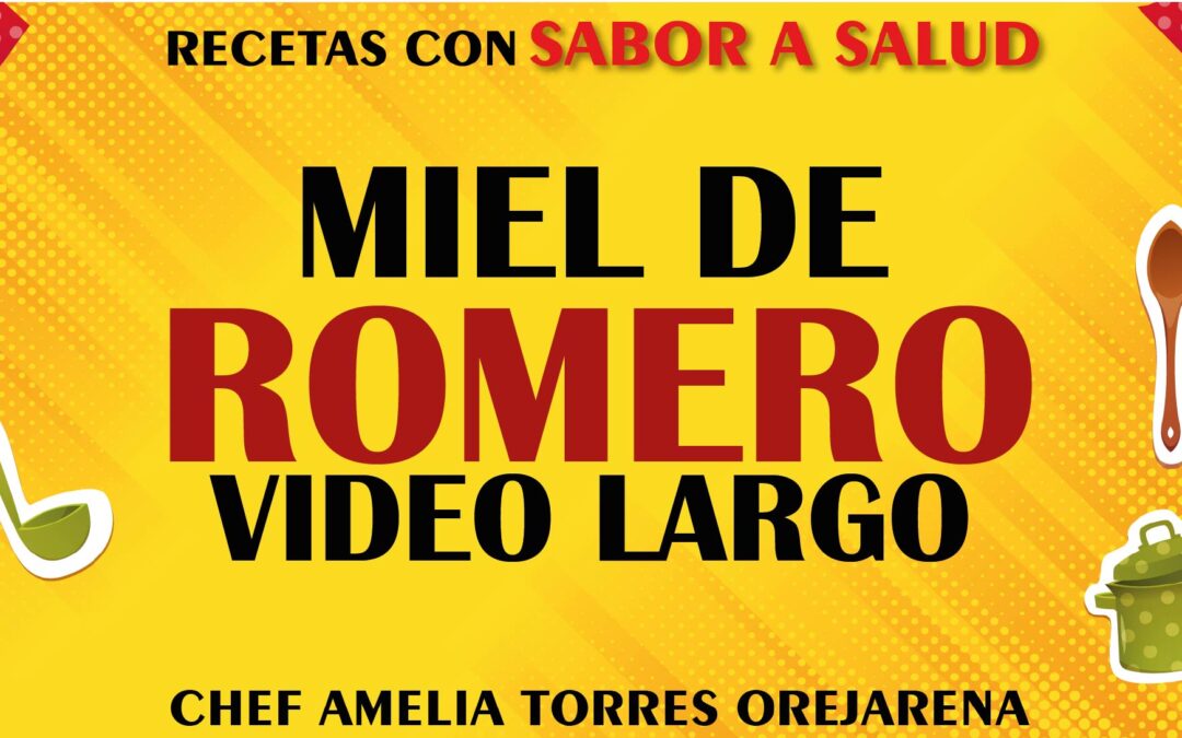MIEL DE ROMERO VIDEO LARGO