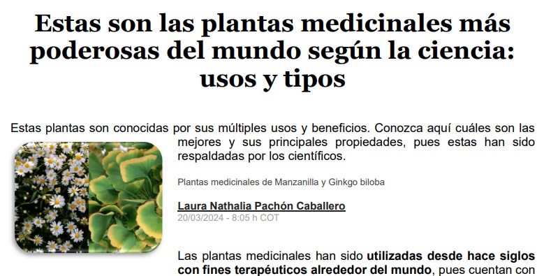 PLANTAS MEDICINALES MAS PODEROSAS