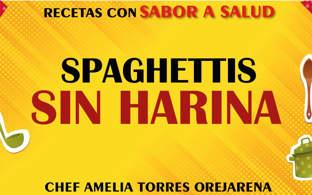 SPAGHETTIS SIN HARINAS