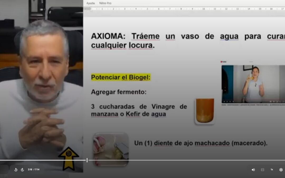 POTENCIAR EL BIOGEL – LUIS ANTONIO MELÓN
