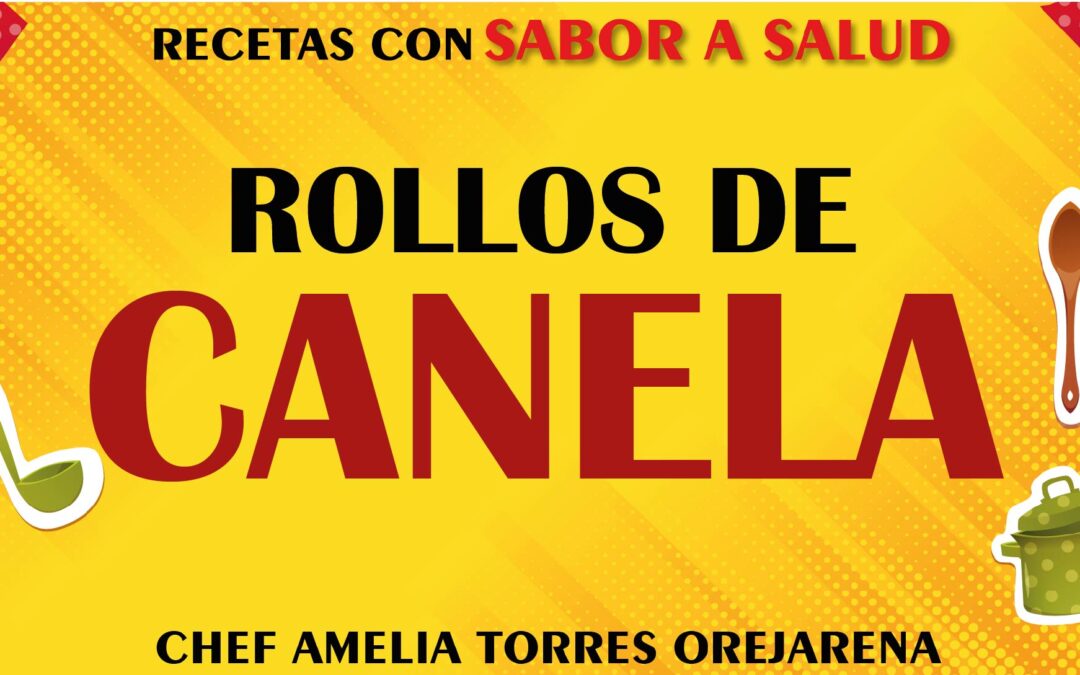 ROLLOS DE CANELA SALUDABLES