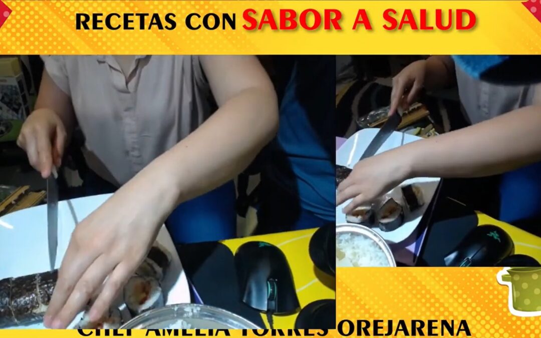 SUSHI VEGETARIANO EN CASA