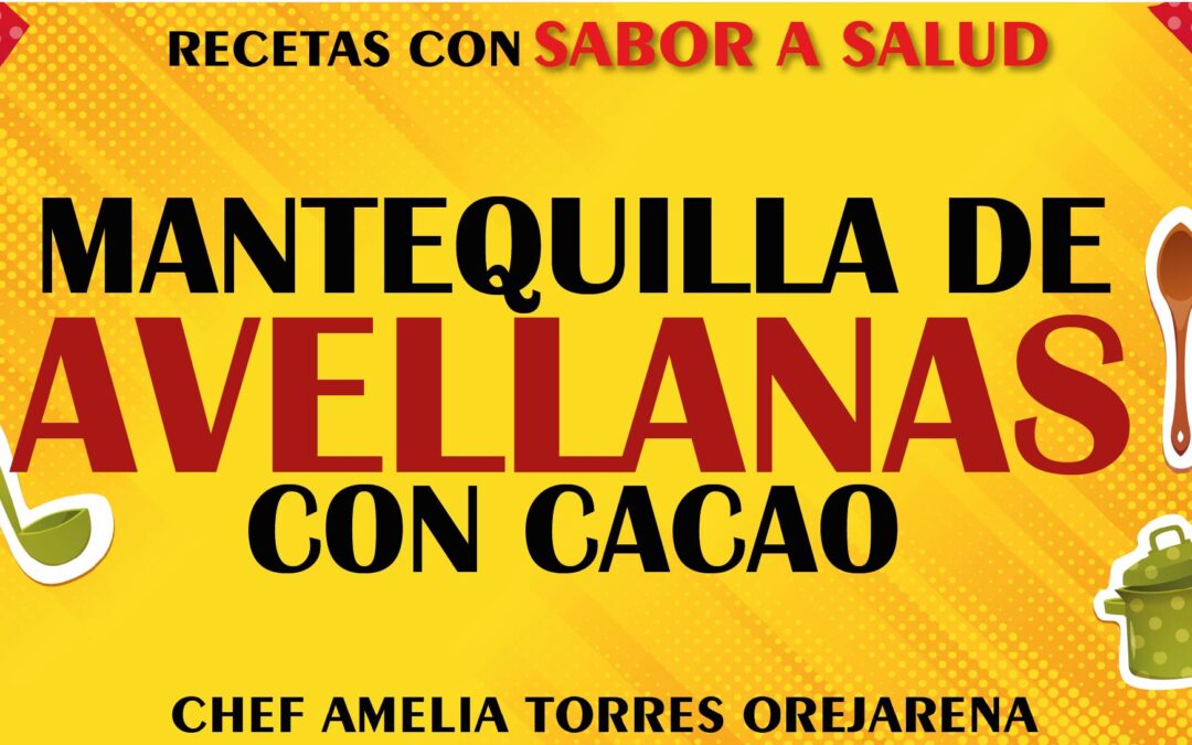 MANTEQUILLA DE AVELLANAS CON CACAO